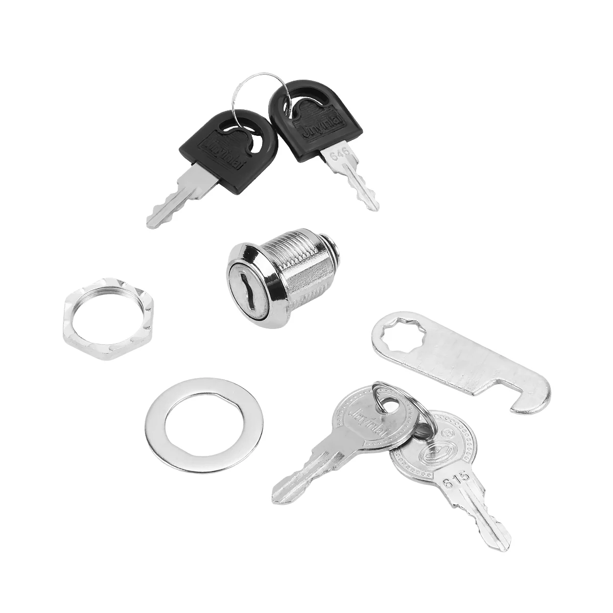 Zinc Alloy Cylinder Wardrobe Furniture Drawer Locker Cam  Lock for Storage Cabinet