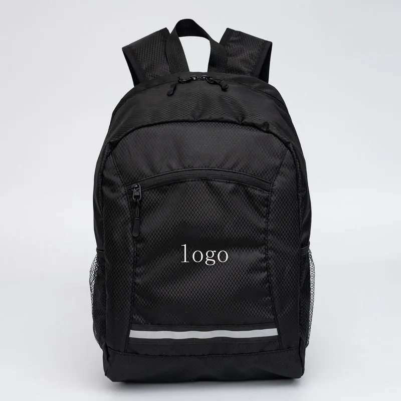 Wholesale New Design Ultralight logo Waterproof Foldable Casual Sports Backpacks Portable Folding Dry Bag Travel Hiking Backpack