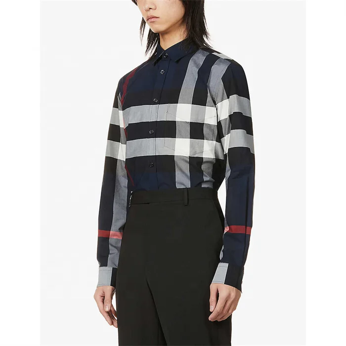 ZN-High Quality Plaid Pattern Hot Sale Check Design Long Sleeve Winter Wear Men Shacket