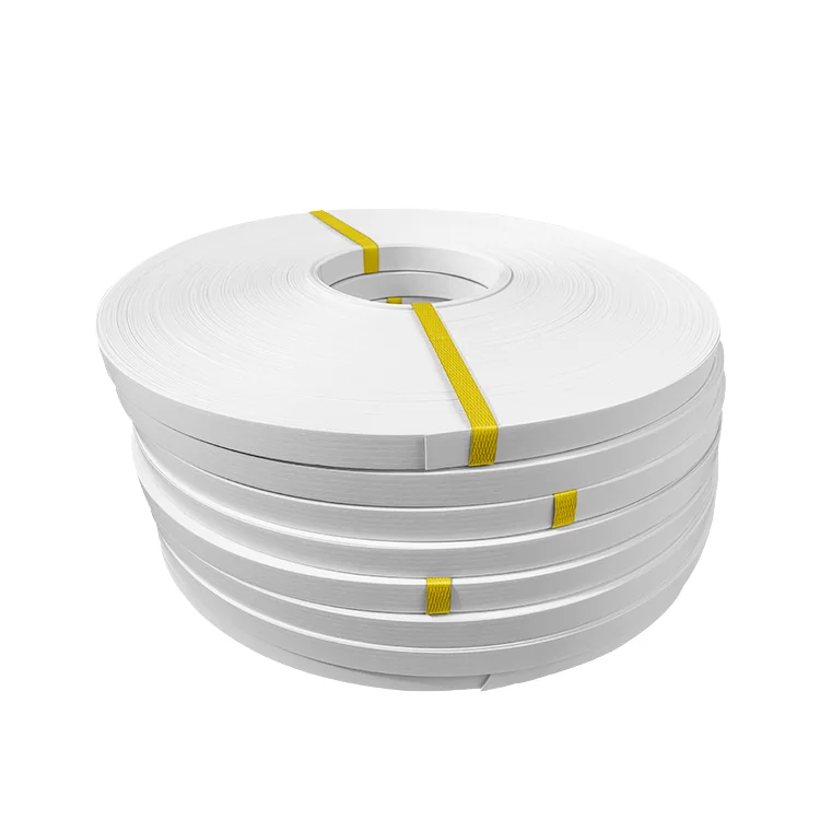 0.45*22mm PVC Laminate Edge Banding Tape Customized Width Thickness MDF Furniture Water Resistant LC Brand White Oak Color