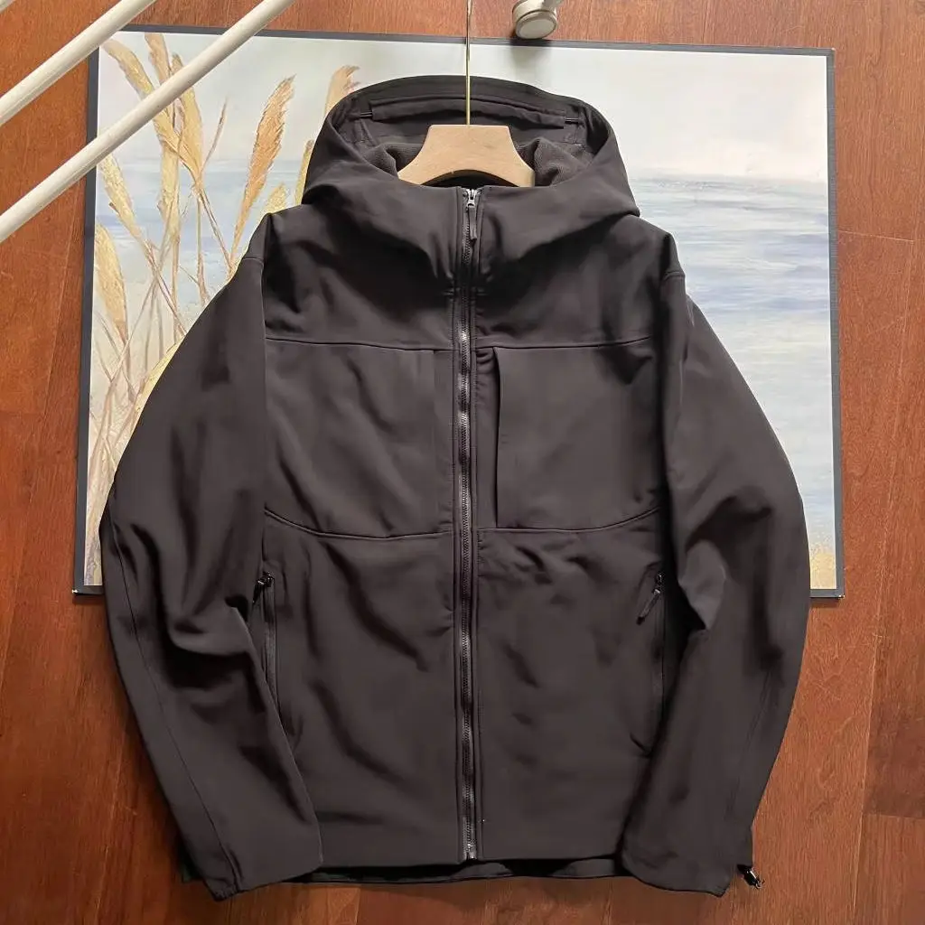 ZXPFSL Custom Unisex Winter Formal Fleece Jacket Outdoor Windproof Waterproof Zipper Closure 100% Polyester Cotton Filling