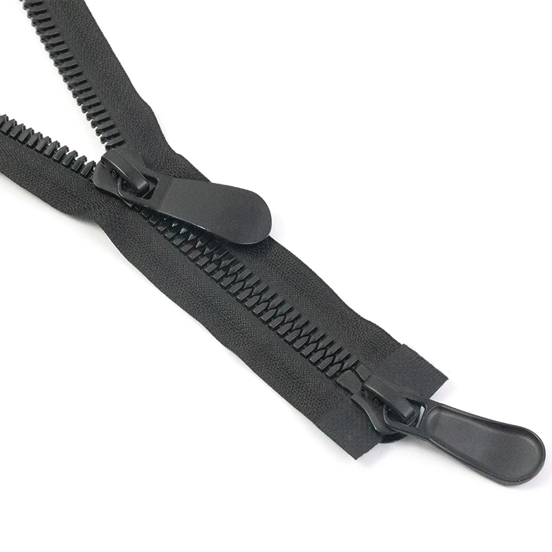 #15 Super Large Two Way Heavy Open-End Duty Separating Zippers for Sewing Parka Winter Coat Plastic Zippers