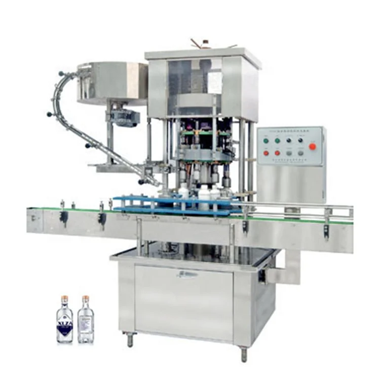 ZHXG-8 Eight Mechanical Hands Fully Automatic Capping Machine