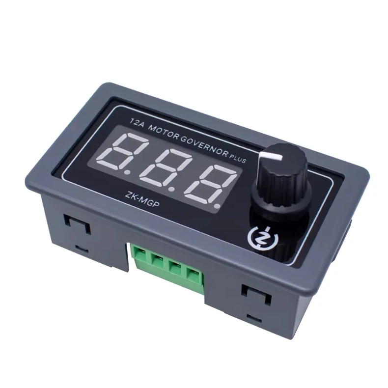 ZK-MGP Adjustable Speed PWM DC Motor Controller 5-30V 12A 360W 6V V 24V Slow Start Stop Module Power Driver Modules