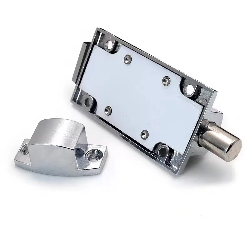 Zinc Alloy Minimalist Cabinet Door Magnetic Catch Push Button-Durable Easy Installation for Kitchen Living Room Hotel Outdoor