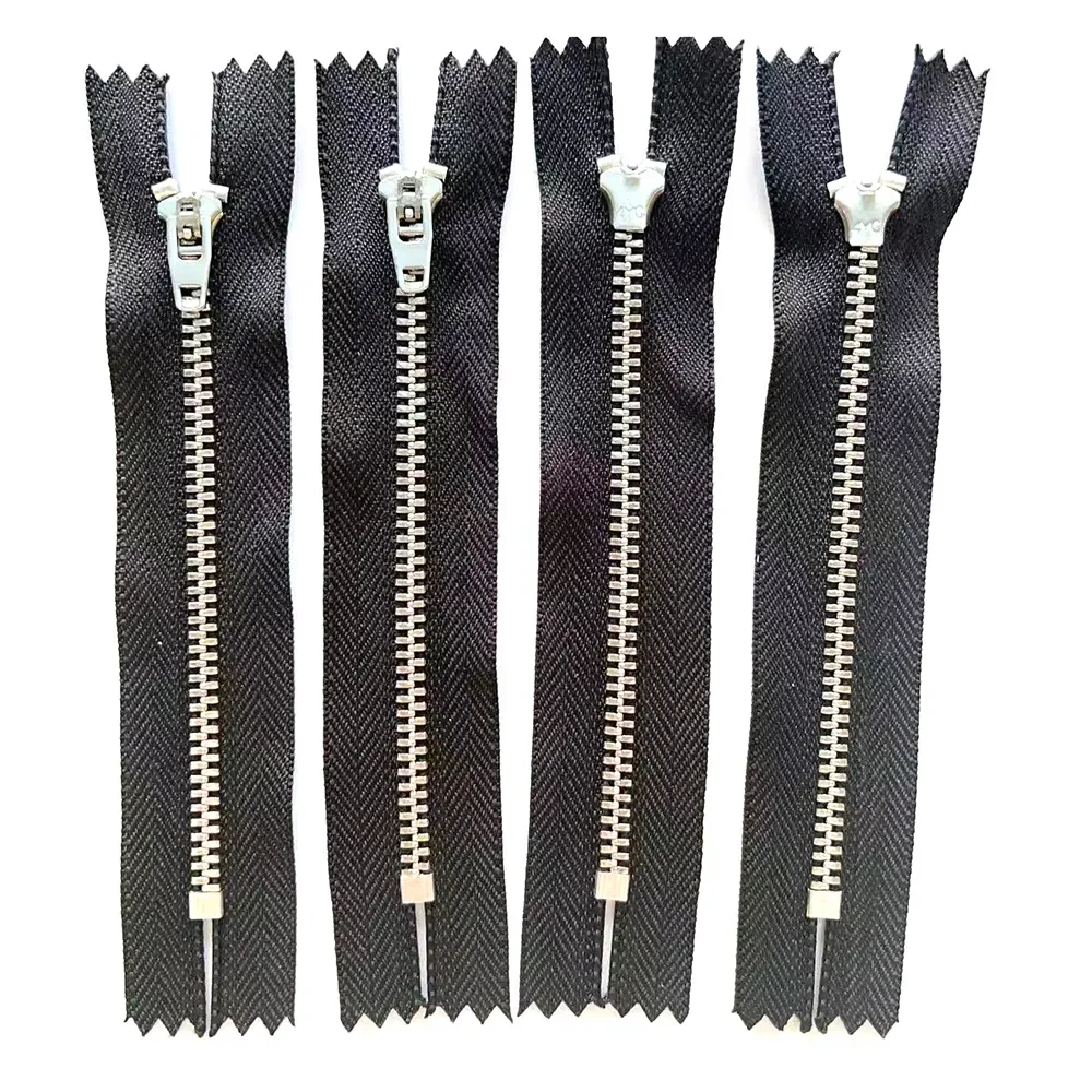 Zipper Manufacturer Wholesale Metal Zipper Stainless Steel Zipper