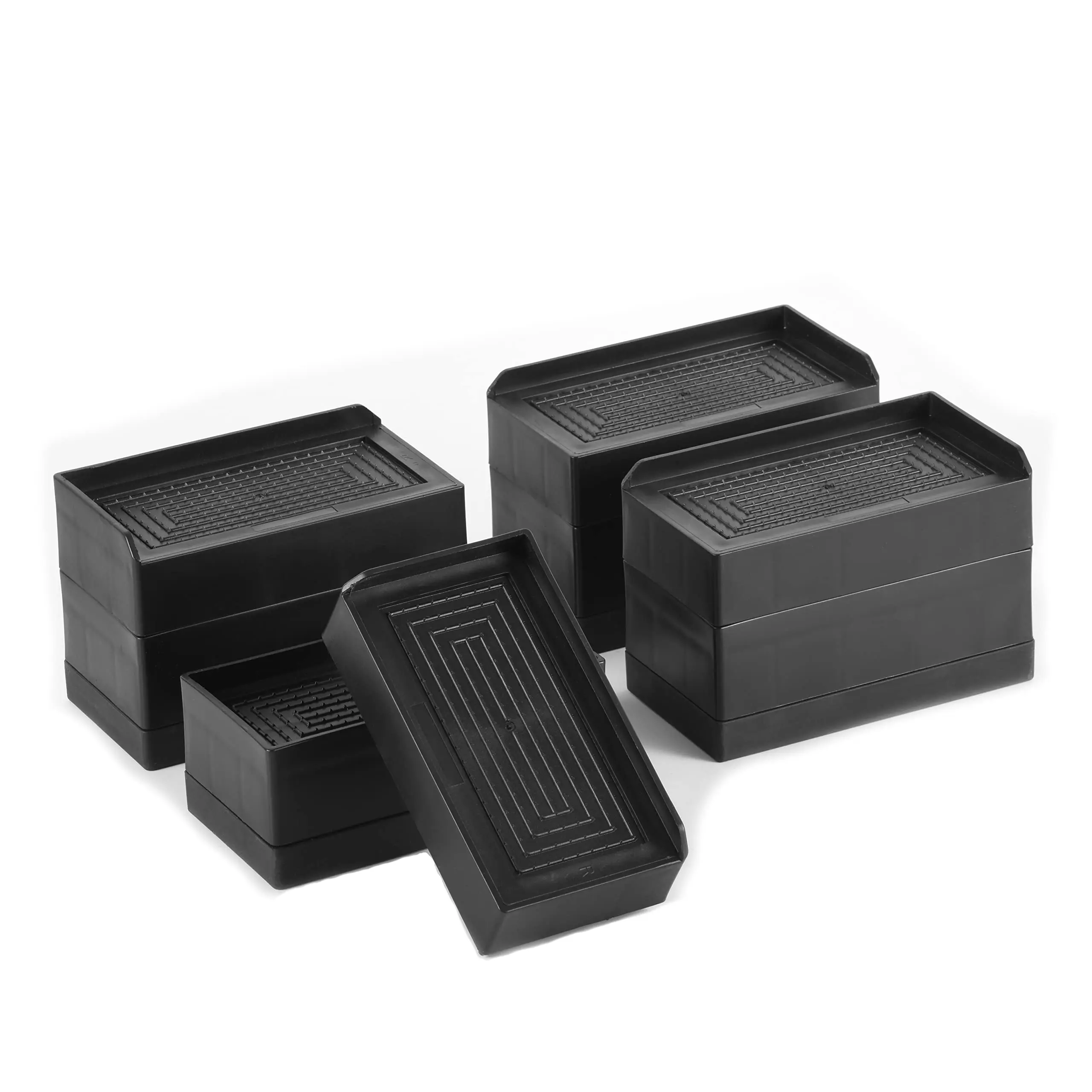 029-C009 Hot Selling  Adjustable Plastic Sofa Bed Columns Accessory Silent Furniture Pads Felt Foot Pads High Quality